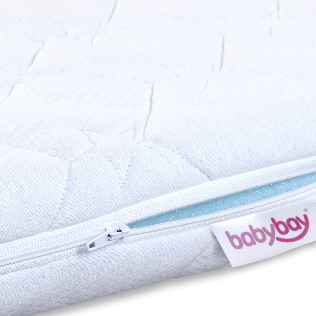 babybay Matratze MediTex Wave 3D, Reißverschluss des abnehmbaren Bezugs