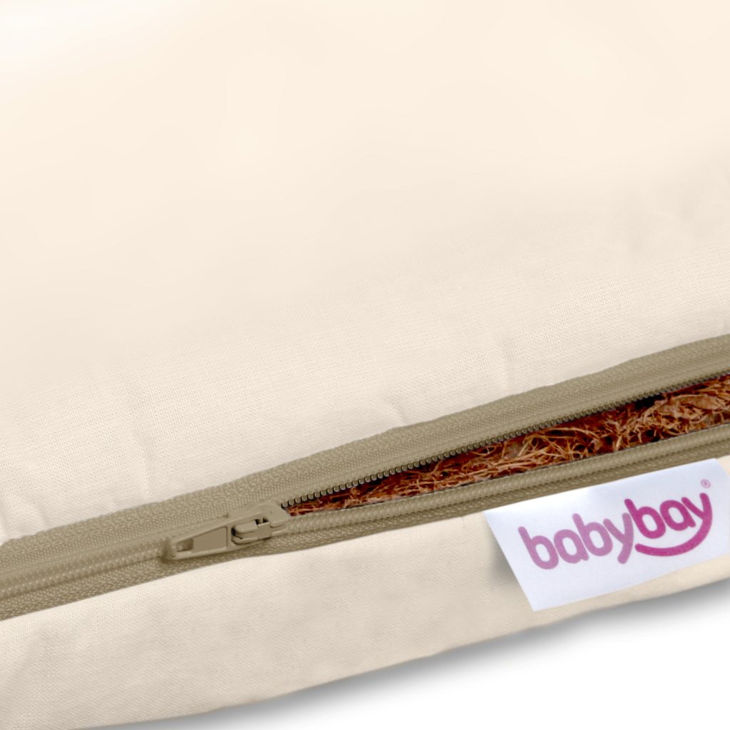 babybay Matratze Pure Natural Organic, Reißverschluss des abnehmbaren Bezugs