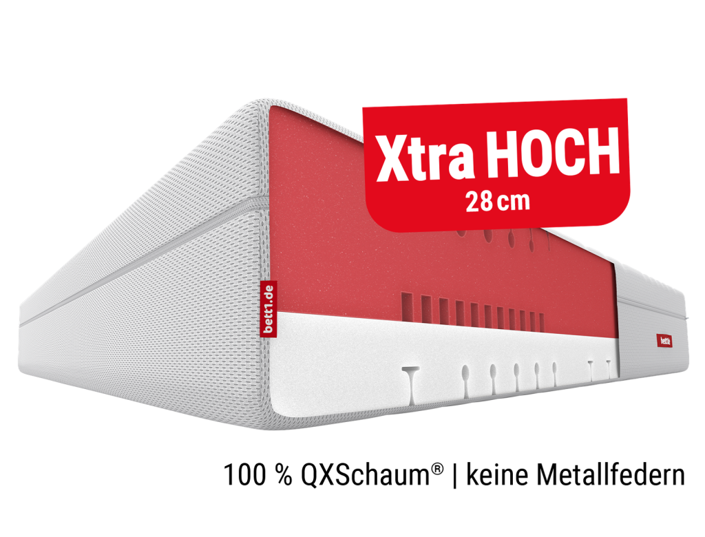 bett1.de BODYGUARD Boxspring Matratze Weich