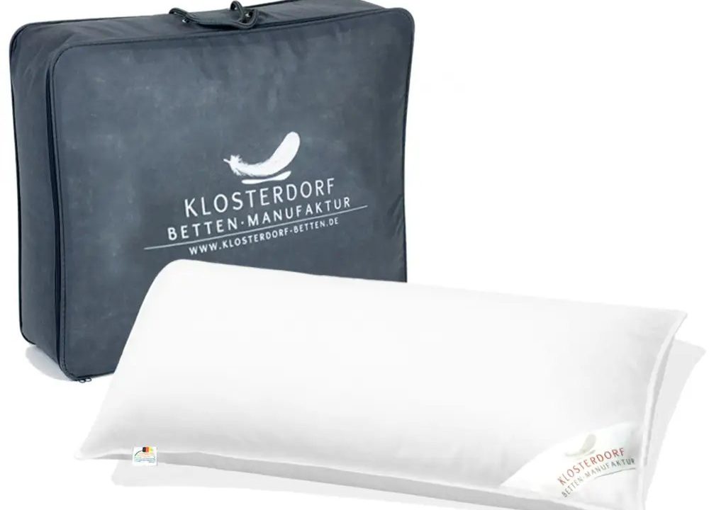 Klosterdorf Bettenmanufaktur Daunen Bauchschläferkissen