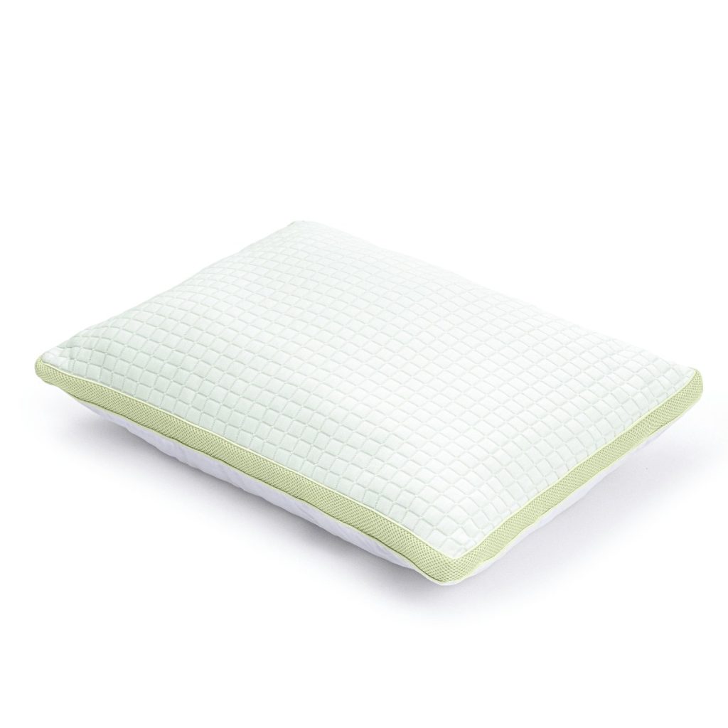 Zelesta Cooling Pillow Microgel schräg von oben fotografiert